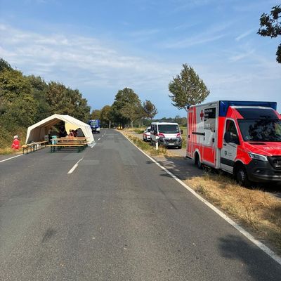 FW Sonsbeck: Waldbrand in Labbeck